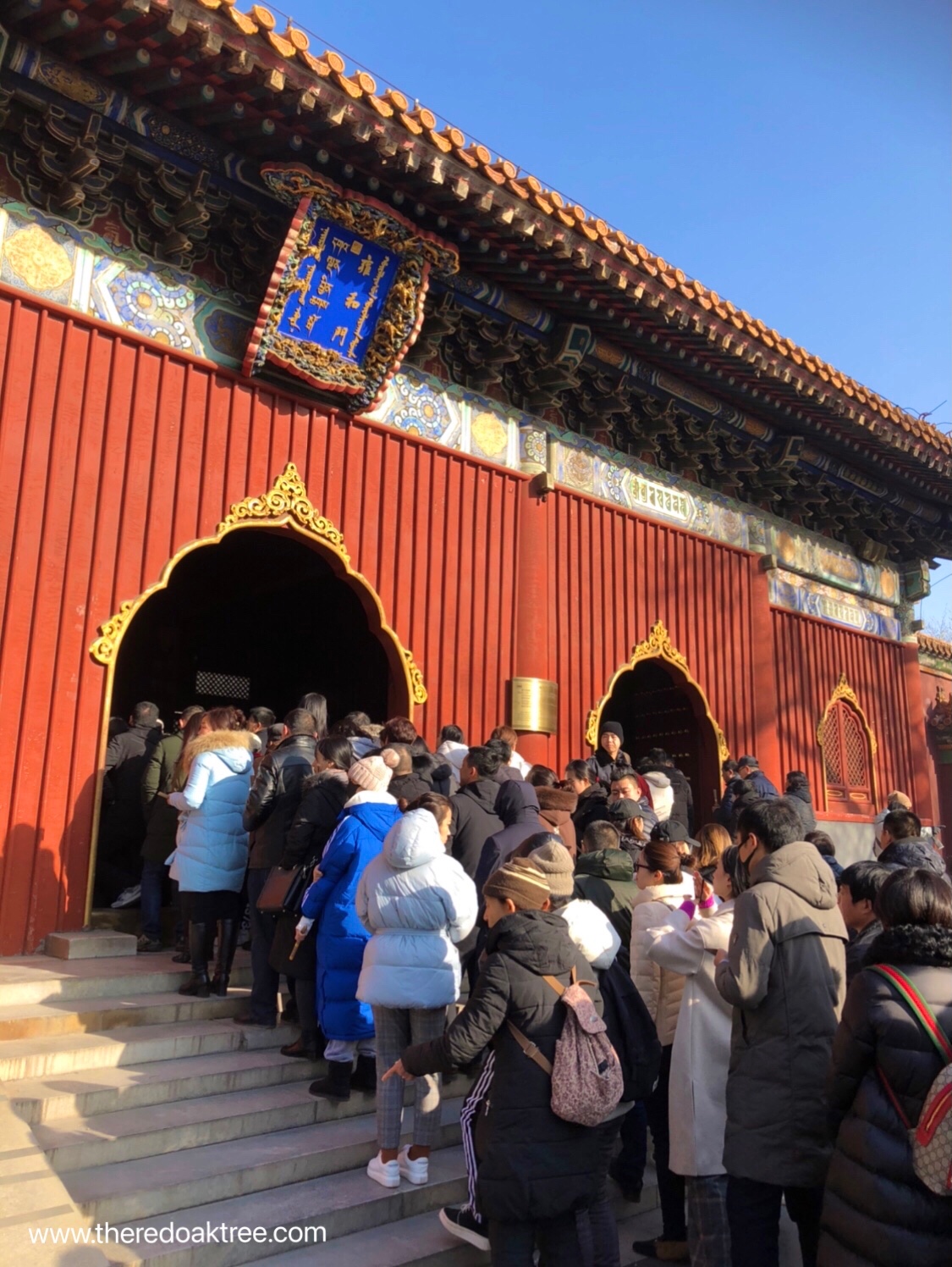Lama Temple Beijing Worshippers